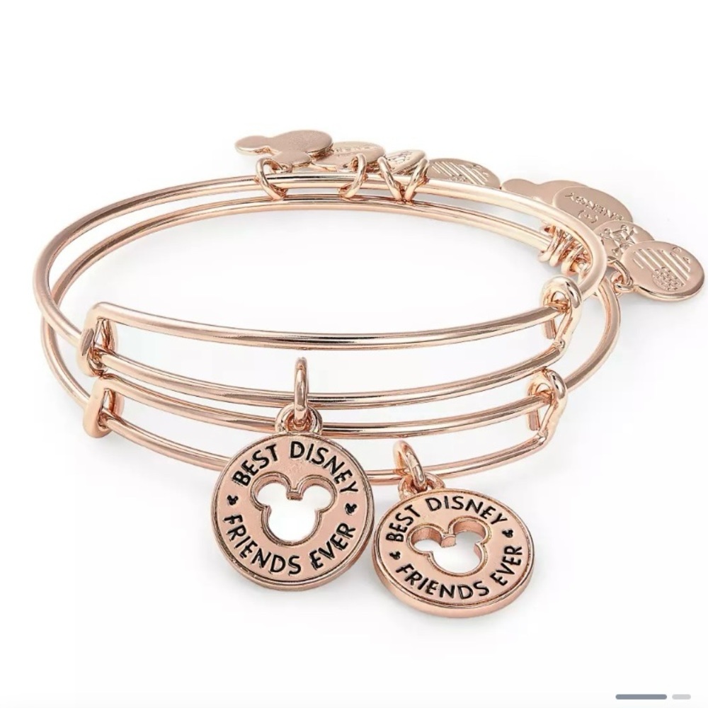 Alex And Ani Disney bestie bangles - NWT